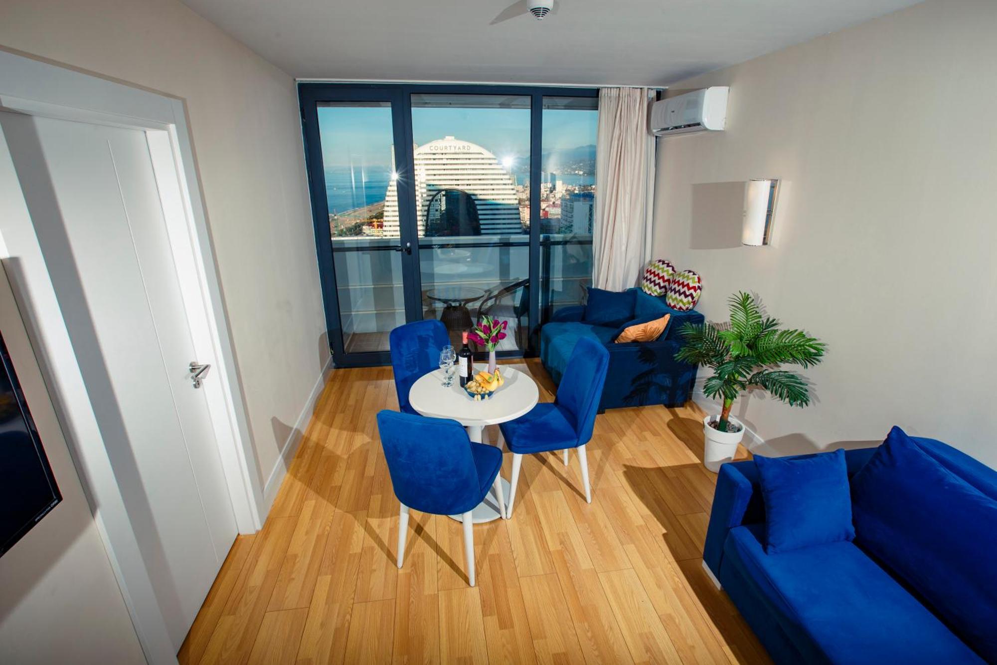 Panorama Orbi Beach Resort Center Suite バトゥーミ エクステリア 写真